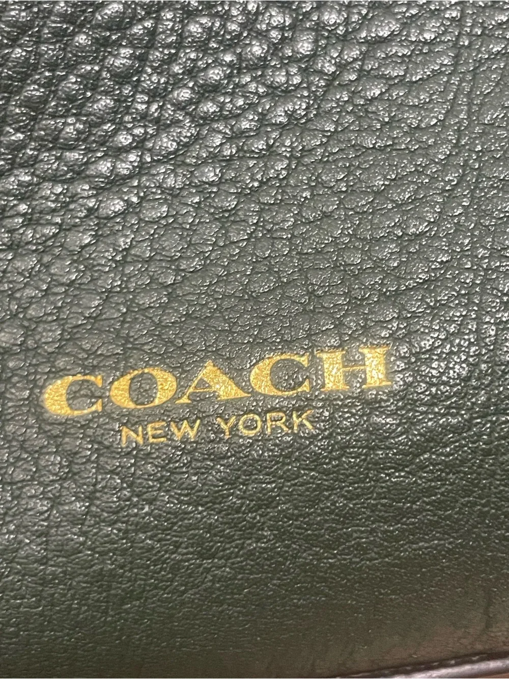 Coach Vintage Bleecker Colorblock Pebbled Leather Satchel in Green, Orange